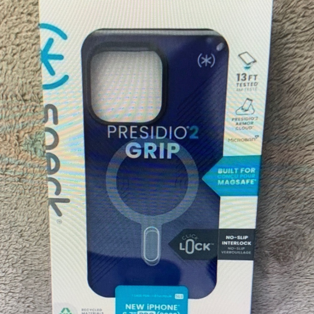Speck Presidio2 Grip Case for iPhone - Dark Blue